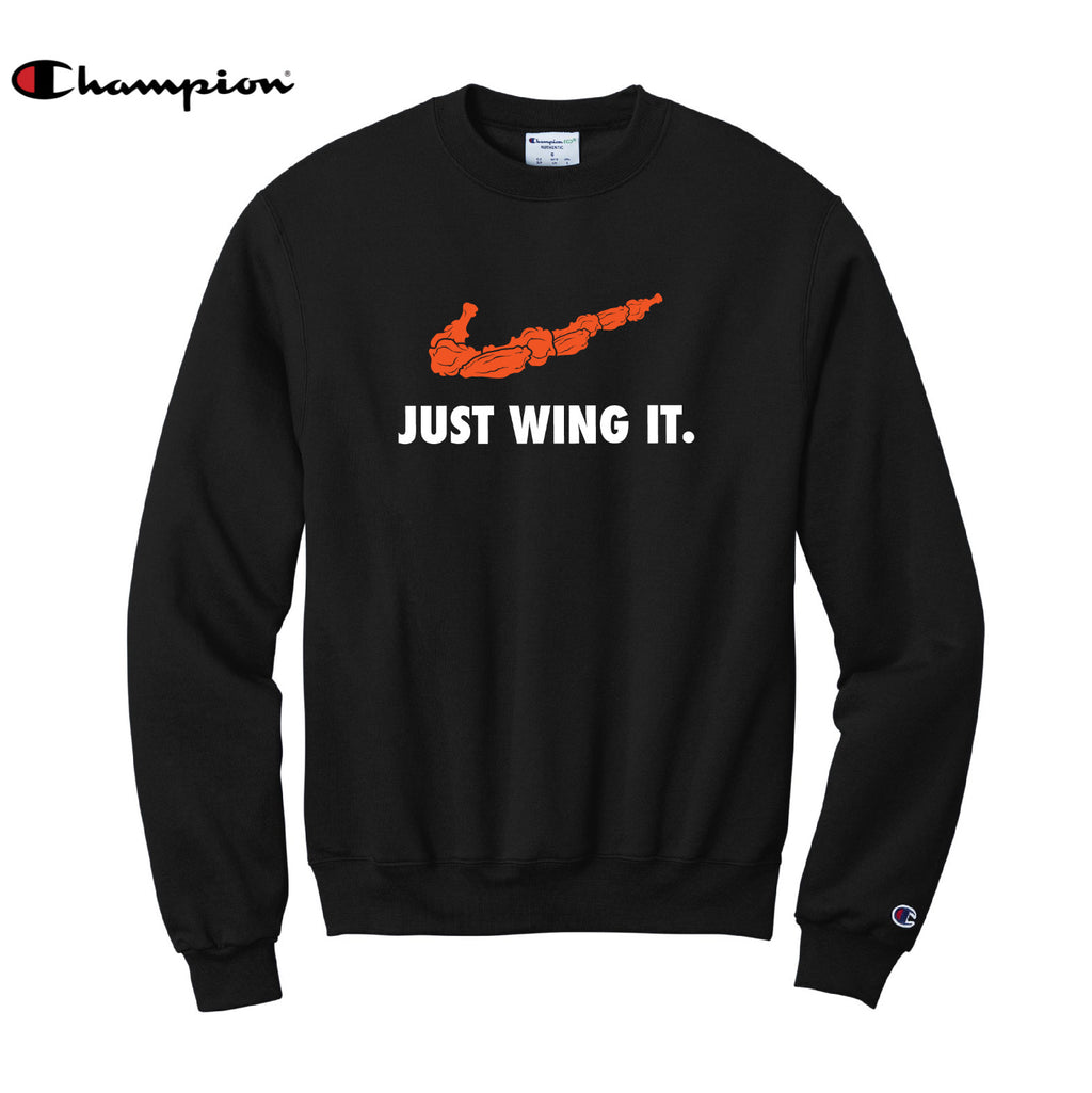 Just Wing It "Classic" Crewneck Sweatshirt