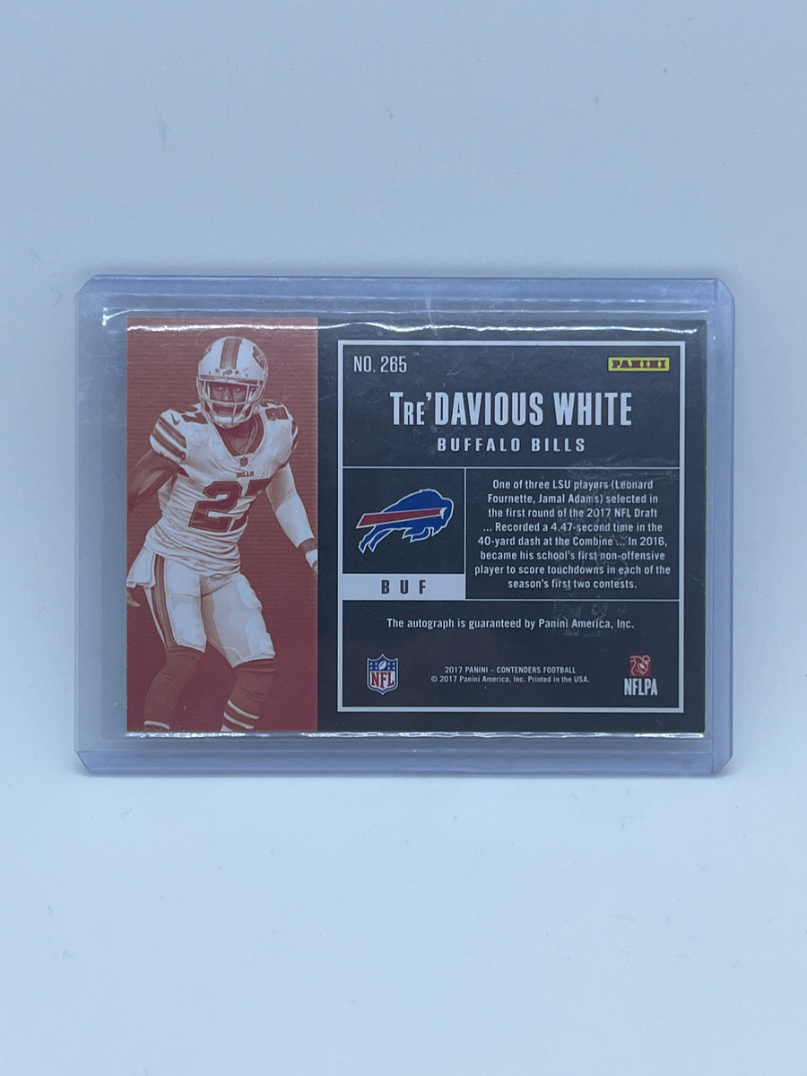 2017 Panini Absolute Tre'Davious White Rookie Auto – Buffalo AF