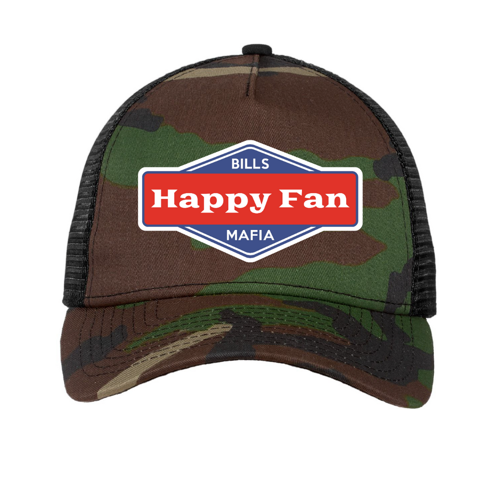 Happy Fan "Camo" Trucker Hat