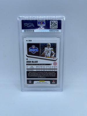 2018 Panini Score Josh Allen Rookie Card PSA10